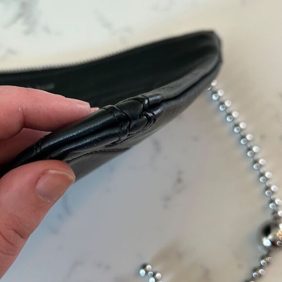 Rag & Bone Black Quilted Leather Clutch - Picture 7 of 8